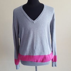 Almost NEW, Men's cotton vneck golf sweater, sz XL